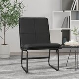  Ležaljka crna 54 x 75 x 76 cm od umjetne kože | shoptok.hr