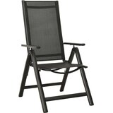 vidaXL 7-dijelni vrtni blagovaonski set aluminijski antracit | shoptok.hr