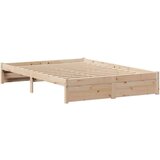 vidaXL Okvir kreveta bez madraca 120 x 190 cm od masivne borovine | shoptok.hr