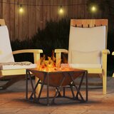  Kamin Smeđa 50 x 50 x 35 cm Čelik otporan na vremenske uvjete | shoptok.hr