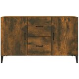  Komoda dimljeni hrast 100x36x60 cm inženirski les, (20600754) | Shoptok.si