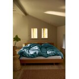 JUNA Zelena/modra enojna podaljšana posteljnina iz krepa 150x210 cm Bæk&Bølge – | Shoptok.si