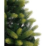 vidaXL Umjetna zložljiva božićna jelka s 300 LED diodami Zelena 210 cm | Shoptok.si