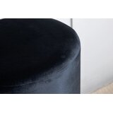Venture Home puf Benji ⌀35 cm, crna | shoptok.hr