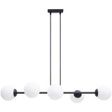  Luster FIRA na sajli, 5x E27, maks. 60 W, 230 V, crni | Eponuda.com