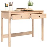 vidaXL Radni stol s ladicama 100 x 50 x 78 cm od masivne borovine | shoptok.hr