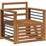  Set vanjskih sofa Prirodna 71 x 63 x 73 cm Čvrsto drvo akacije - Prirodna prikladno za stan | shoptok.hr