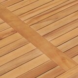  Vrtni blagovaonski stol 120 x 70 x 77 cm od masivne tikovine | shoptok.hr