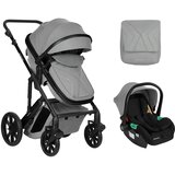 Kikka Boo kolica DARLING premium set 2in1 sa I-SIZE autosedištem light grey Cene