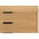Livetastic KOMODA, črna, barve hrasta | Shoptok.si