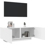 Maison Chic TV omarica - TV stojalo - Televizijska omarica bela 100x35x40 cm inženirski les, (21700520) | Shoptok.si