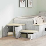 Ormarić za pohranu 2 pcs Betonski sivi 103 x 41 x 40 cm | shoptok.hr