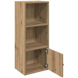  Regal za knjige boja hrasta 31x24x77 cm konstruirano drvo | Shoptok.si