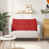  Jastuk za leđa Crvena 100 x 24 x 50 cm tkanina | shoptok.hr