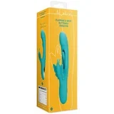 Vibrator Rabbit Flapping, 25cm, Tirkizni