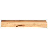  Zidne police 2 kom 40x20x3,5 cm od masivnog bagremovog drva | Eponuda.com