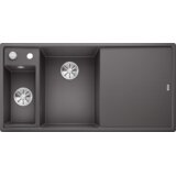 Blanco sudoper AXIA III 6 S InFino SILGRANIT ANTRACIT, daska drvo, BAZEN DESNO, s dalj. upr. | shoptok.hr
