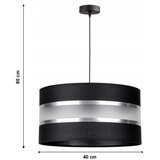 Luster na sajli CORAL 1xE27/60W/230V crna | Eponuda.com