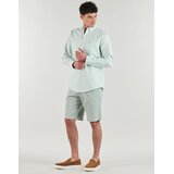 Tommy Jeans Srajce z dolgimi rokavi TJM REG STRIPE OXFORD SHIRT EXT Zelena | Shoptok.si