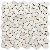 Uni mozaik pločica slice (30,5 x 30,5 cm, bijele boje, mat) Cijene