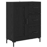  Highboard Crni hrast 69,5 x 34 x 180 cm Konstruirano drvo | shoptok.hr