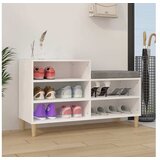  Omarica za čevlje bela 102x36x60 cm inženirski les | Shoptok.si