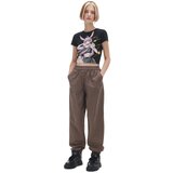 Cropp ženska majica kratkih rukava s printom - Crna 2324W-99X Cijene
