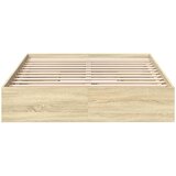  Okvir za krevet s ladicama boja hrasta 120x190 cm drveni | shoptok.hr