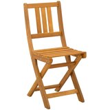  Vanjske bistro stolice 8 pcs Krem bijela 38 x 46 x 85 cm | shoptok.hr