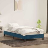  Okvir kreveta bez madraca tamnoplavi 90x210 cm baršun | shoptok.hr