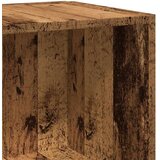 vidaXL Kotna omara Old Wood 33x33x67 cm Inženirski les | Shoptok.si