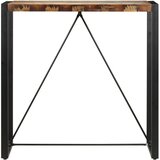  Barski stol od masivnog obnovljenog drva 110 x 60 x 110 cm | shoptok.hr