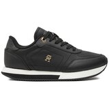 Tommy Hilfiger Superge Elevated Essent Runner Monogram FW0FW08285 Črna Cene