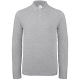  MAJICA DUGI RUKAVI POLO B&C ID.001 LSL 180G SVIJETLO SIVA XL | shoptok.hr