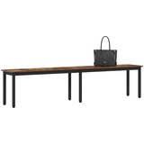  Klupa Dimni hrast 200 x 35 x 45 cm Konstruirano drvo | shoptok.hr