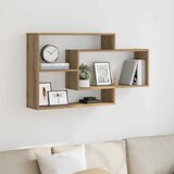  Zidna polica Artisan hrast 104x20x58,5 cm izrađeno drvo | shoptok.hr
