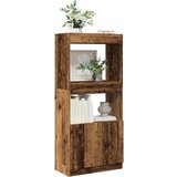 vidaXL Visoka omara starinski les 63x33x140 cm inženirski les Cene