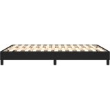  Okvir za krevet s oprugom crni 140x200 cm od umjetne kože | Shoptok.si