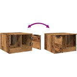  Stolić za kavu boja staro drvo 50x50x36 cm konstruiranog drva | shoptok.hr