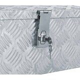 Aluminijska kutija 48,5 x 14 x 20 cm srebrna | shoptok.hr