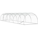  Kokošinjac Srebrna 600 x 150 x 100 cm Pocinčani čelik | shoptok.hr