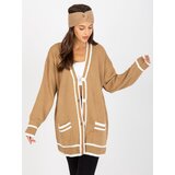 RUE PARIS Sweater-LC-SW-0333.06X-dark beige | shoptok.hr