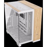 Corsair Kucište 6500X Mid-Tower/dve komore/kaljeno staklo/bez napajanja/bela/bambus drvo | ePonuda.com
