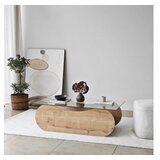 Hanah home sto za dnevnu sobu brise sapphire oak transparent | ePonuda.com