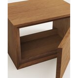 Kave Home Nizak/zidni ormarić za ispod umivaonika od masivne tikovine u prirodnoj boji 60x40 cm Kenta – | shoptok.hr