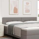 vidaXL Naslon za glavu s gumbe taupe 200 cm tkanina | shoptok.hr
