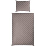 Ambia Home POSTELJNINA 200/200 cm saten rjavosiva | Shoptok.si