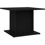  Stolić za kavu crni 55,5 x 55,5 x 40 cm od konstruiranog drva | Eponuda.com
