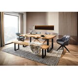 Landscape JEDILNA MIZA, masivno divji hrast črna, barve hrasta | Shoptok.si