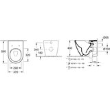 Villeroy Boch 5602R001 Subway 2.0 stoječa WC školjka | Shoptok.si